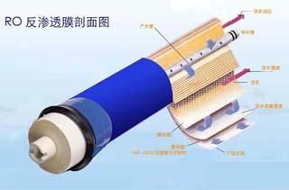  src=/up_files/rofst.jpg width=300 height=300 /></p><p><span style=font-size:12px;>.<a href=http://megabio.net/fanshentou></a><span style=color:#ff0000;><strong>反滲透膜</strong></span></a>分離技術(shù)，簡(jiǎn)稱RO技術(shù)。</span></p><p><span style=font-size:12px;> </span><span style=color:#000000;><span style=font-size:12px;><strong>1）概述</strong></span></span></p><div><div><span style=font-size:12px;>        滲透技術(shù)是當(dāng)今優(yōu)秀和節(jié)能有效的膜分離技術(shù)。<a href=http://megabio.net/fanshentou></a><span style=color:#ff0000;><strong>反滲透膜</strong></span></a>、鈉濾設(shè)備、PP棉等其原理是在溶液滲透壓的作用下，依據(jù)其他物質(zhì)不能透過半透膜而將這些物質(zhì)和水分離開來。由于反滲透膜的膜孔徑非常?。▋H為10A左右），因此能夠有效地去除水中的溶解鹽類、膠體、微生物、有機(jī)物等（去除率高達(dá)97－98％）。系統(tǒng)具有出水水質(zhì)好、耗能低、無污染、工藝簡(jiǎn)單、操作簡(jiǎn)便等優(yōu)點(diǎn)。　</span></div><div style=LINE-HEIGHT: 20pt; TEXT-INDENT: 24.65pt><span style=font-size:12px;>反滲透技術(shù)通常用于海水、苦咸水的淡水；水的軟化處理；廢水處理以及食品、醫(yī)藥工業(yè)、化學(xué)工業(yè)的提純、濃縮、分離等方面。此外，反滲透技術(shù)應(yīng)用于預(yù)除鹽處理也取得較好的效果，能夠使離子交換樹脂的負(fù)荷減輕松90%以上，樹脂的再生劑用量也可減少90%。因此，不僅節(jié)約費(fèi)用，而且還有利于環(huán)境保護(hù)。反滲透技術(shù)還可用于除于水中的微粒、有機(jī)物質(zhì)、膠體物，對(duì)減輕離子交換樹脂的污染，延長(zhǎng)使用壽命都有著良好的作用。</span></div><div><span style=font-size:12px;>反滲透是目前<a href=http://megabio.net/products></a><strong><span style=color:#ff0000;>高純水制備</span></strong></a>中應(yīng)用廣泛的一種脫鹽技術(shù)，它的分離對(duì)象是溶液中的離子范圍和分子量幾百的有機(jī)物，反滲透（RO）、超過濾（UF）、微孔膜過濾（MF）和電滲析（ED）技術(shù)都屬于膜分離技術(shù)。</span></div><div><span style=font-size:12px;><img style=FILTER: ; WIDTH: 212px; HEIGHT: 121px alt=